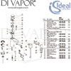 Ideal Standard CeraPlus Electronic Basin Spout Mains Supply Spares